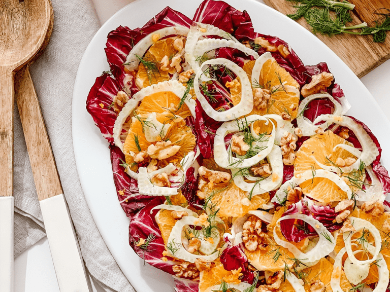 Radicchio, Fennel and Valencia Orange Salad California Citrus Growers